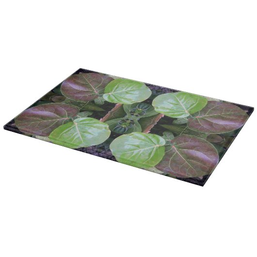 Patroon met zee druiven snijplank (Hoek)