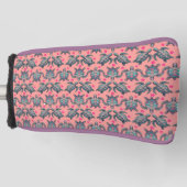 Patroon met zeeschildpadden golfheadcover (Voorkant)