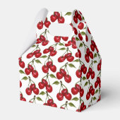 patroon met zoete kersen bedankdoosjes (Voorkant Zijde)