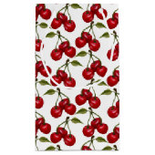 patroon met zoete kersen klein cadeauzakje (Achterkant)