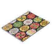  patroon met zondebok. Paaseieren patroon. Notitieboek (Linkerzijde)