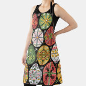  patroon met zondebok. Paaseieren patroon. Schort (Insitu)