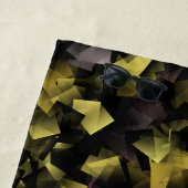 patroon, metaal, ontwerp, textuur, vorm, vierkant; strandlaken (In situ)