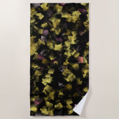 patroon, metaal, ontwerp, textuur, vorm, vierkant; strandlaken (Voorkant)