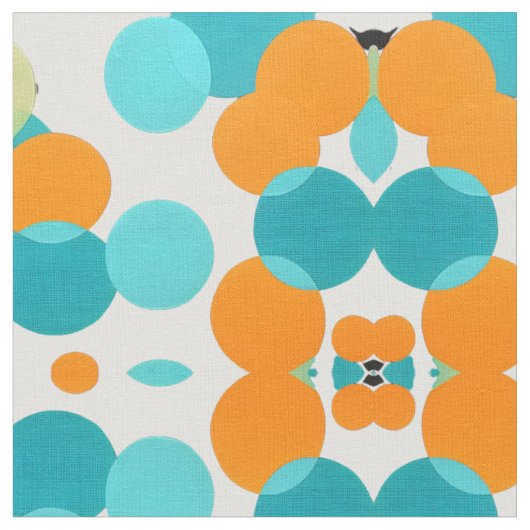 patroon Mid Century moderne stof (Close Up)