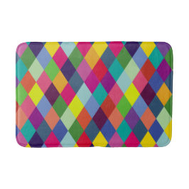 Patroon Mode Kleurrijk- Moderne lente hipster Badmat