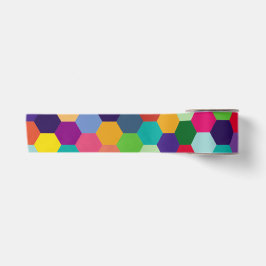 Patroon Modern Kleurrijk- Mode lente hipster  Satijnen Lint