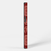 Patroon Modern Stijlvol Geometrisch Trend iPhone Hoesje (Rechterkant)