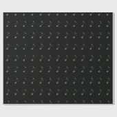Patroon muzieknoten cadeaupapier (Vlak)