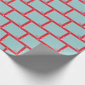 Patroon Noordpool Cadeaupapier (Hoek)