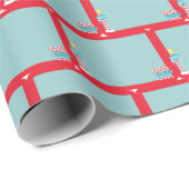 Patroon Noordpool Cadeaupapier (Rol Hoek)