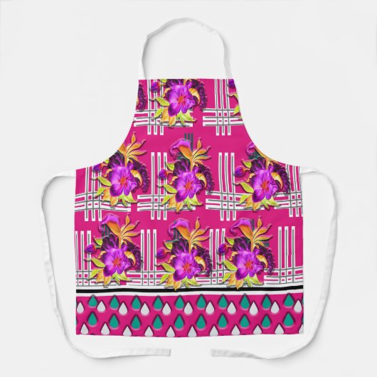 patroon ontwerp schort (Voorkant)