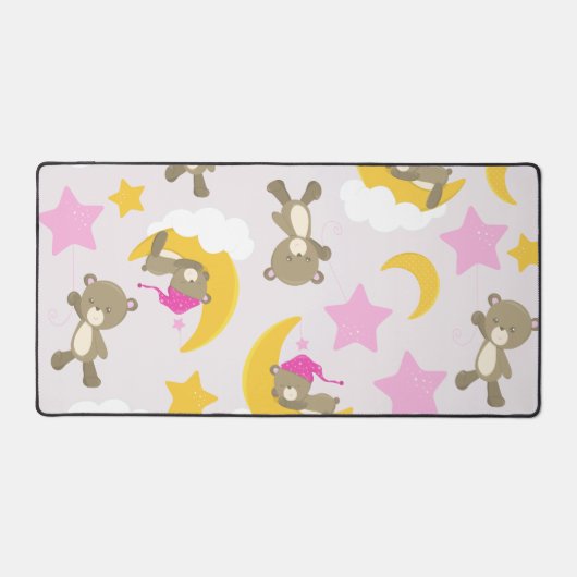 Patroon op Beren, teddyberen, stutten, Beren Bureaumat (Voorkant)