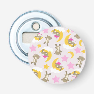 Patroon op Beren, teddyberen, stutten, Beren Button Flesopener