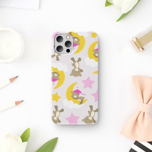 Patroon op Beren, teddyberen, stutten, Beren Case-Mate iPhone Case