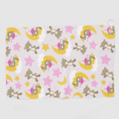 Patroon op Beren, teddyberen, stutten, Beren Golfhanddoek (Horizontaal)