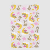 Patroon op Beren, teddyberen, stutten, Beren Golfhanddoek (Voorkant)