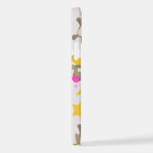 Patroon op Beren, teddyberen, stutten, Beren iPhone Hoesje (Rechterkant)