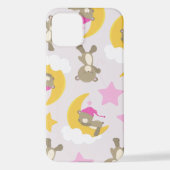 Patroon op Beren, teddyberen, stutten, Beren iPhone Hoesje (Achterkant)