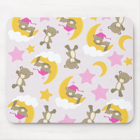 Patroon op Beren, teddyberen, stutten, Beren Muismat (Voorkant)