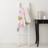 Patroon op Beren, teddyberen, stutten, Beren Sherpa Deken (In situ)