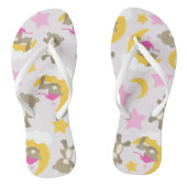 Patroon op Beren, teddyberen, stutten, Beren Teenslippers (Voetbed)