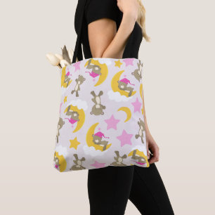 Patroon op Beren, teddyberen, stutten, Beren Tote Bag