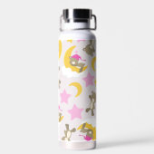 Patroon op Beren, teddyberen, stutten, Beren Waterfles (Achterkant)