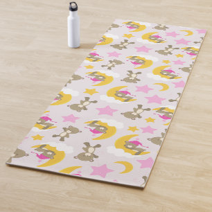 Patroon op Beren, teddyberen, stutten, Beren Yogamat