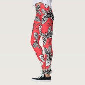 Patroon op de billen leggings (Links)