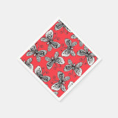 Patroon op de billen servet (Hoek)