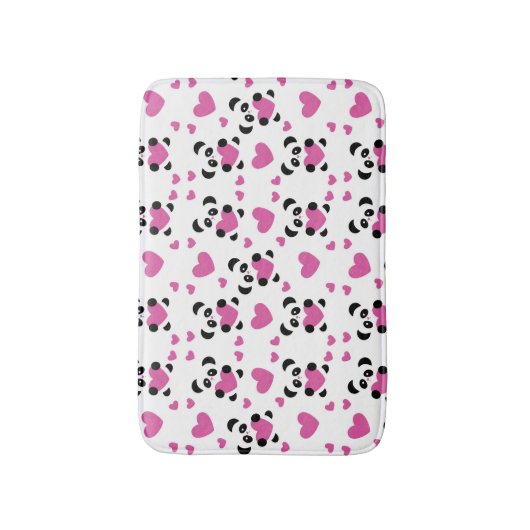 Patroon op de Dag van de Liefde Badmat (Voorkant Verticaal)