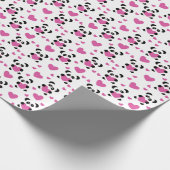 Patroon op de Dag van de Liefde Cadeaupapier (Hoek)