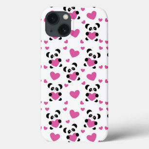 Patroon op de Dag van de Liefde iPhone 13 Hoesje