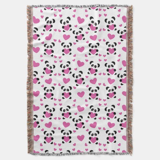 Patroon op de Dag van de Liefde Deken (Voorkant Verticaal)