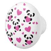 Patroon op de Dag van de Liefde Keramische Knop (Rechts)