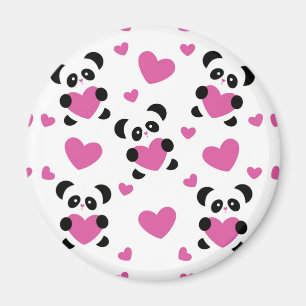 Patroon op de Dag van de Liefde Magneet