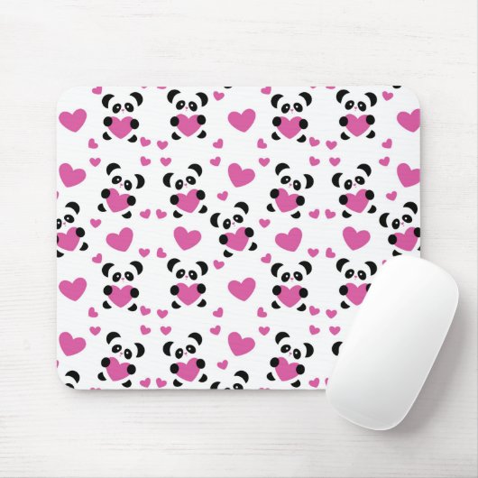 Patroon op de Dag van de Liefde Muismat (Met muis)