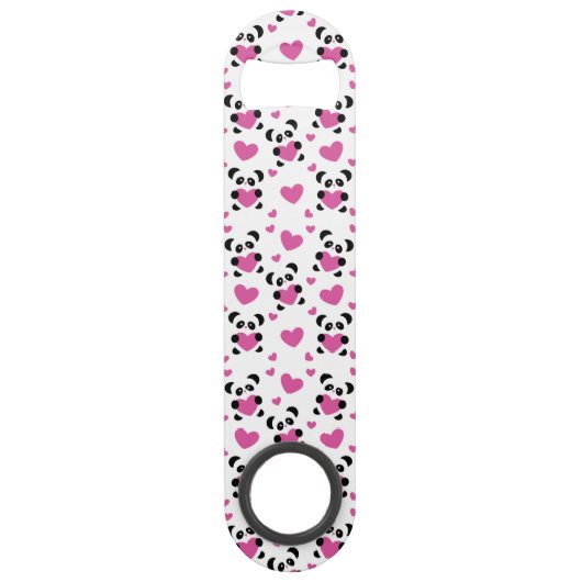 Patroon op de Dag van de Liefde Speed Flessenopener (Achterkant)