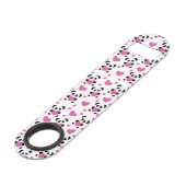 Patroon op de Dag van de Liefde Speed Flessenopener (Achterkant Gekanteld)