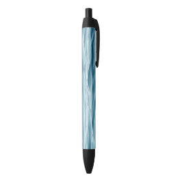 Patroon op de pen blauw en wit water