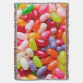 Patroon op geleibonen deken (Voorkant Verticaal)