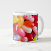 Patroon op geleibonen grote koffiekop (Voorkant rechts)