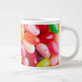 Patroon op geleibonen grote koffiekop (Rechts)