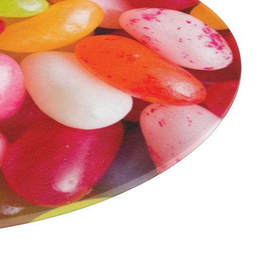 Patroon op geleibonen snijplank (Hoek)