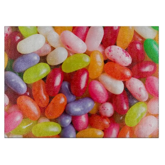 Patroon op geleibonen snijplank (Voorkant)