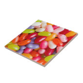 Patroon op geleibonen tegeltje (Zijkant)