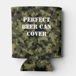 Patroon op militaire wijze van Camouflage Blikjeskoeler