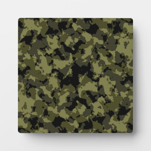 Patroon op militaire wijze van Camouflage Fotoplaat (Voorkant)