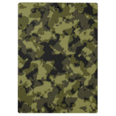 Patroon op militaire wijze van Camouflage Klembord (Achterkant)